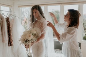 A glimpse behind the scenes of Harriett Falvey's latest collection